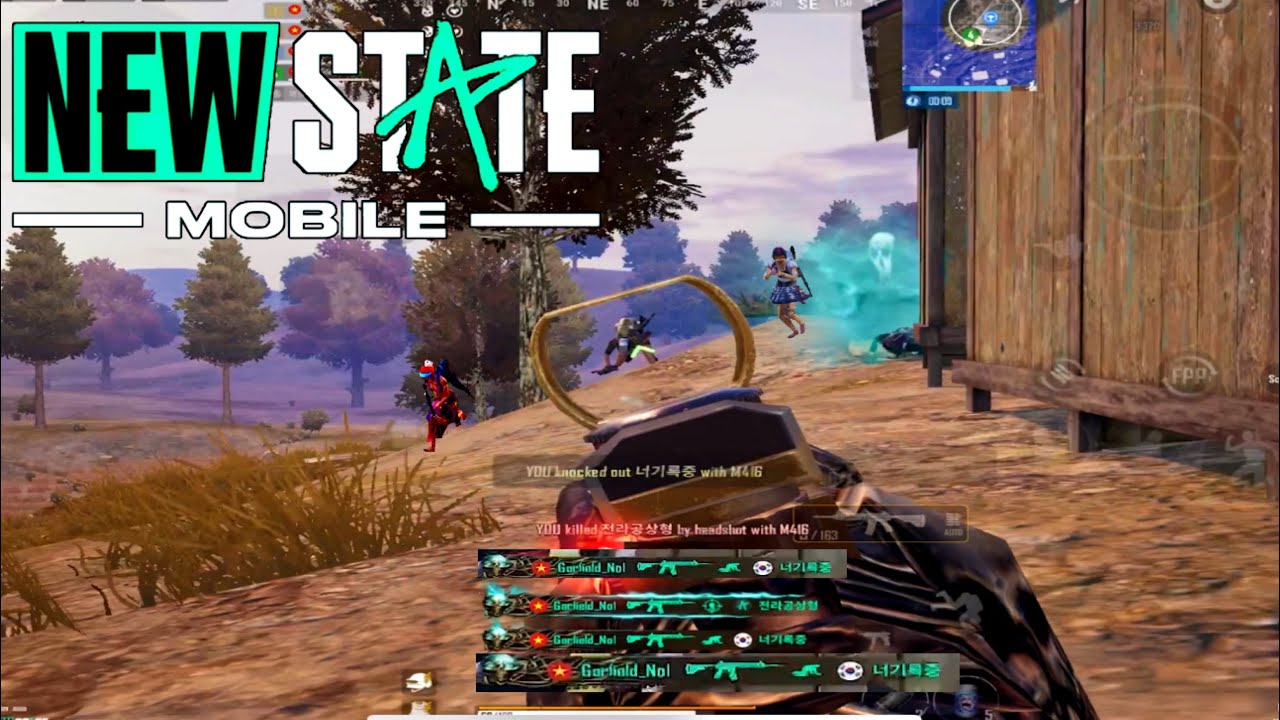 1 Vs 3 SKULL KING M416 MAX APPEARANCE | NEW STATE MOBILE