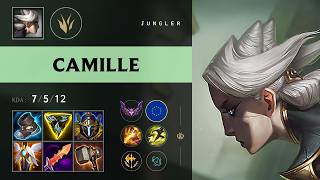 Camille Jungle vs Vi - EUW Master Patch 26.14