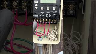 240v Intermatic Digital timer wiring with a 240v pump