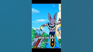 Trunks thinks beerus is pet of whis [dbs edit] #dbs #dragonball #anime #shorts #trunks #beerus