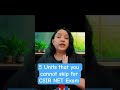 ✅ 5 Units that you cannot skip for CSIR NET Exam #csirnet #csirnet2026 #deepshikhamaam #shorts