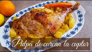 Pulpa De Curcan La Cuptor Cu Garnitura De Cartofi . Reteta Delicioasa Pe Care Trebuie Sa O Încerci