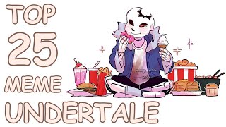 Top 25 meme Undertale/Топ 25 меме Андертейл