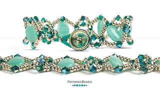 Right Way Bracelet - DIY Jewelry Making Tutorial by PotomacBeads