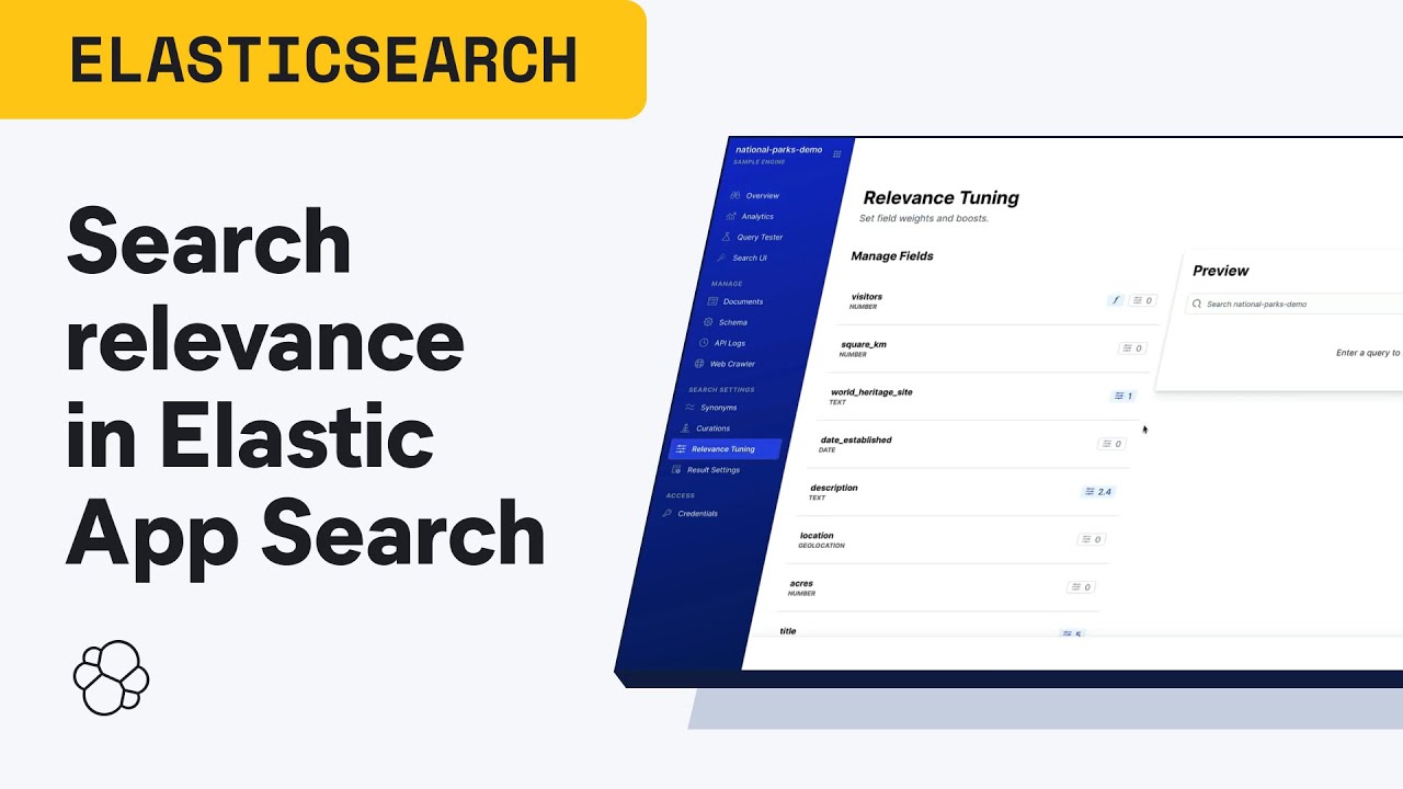 How to tune search relevance in Elastic App Search - YouTube