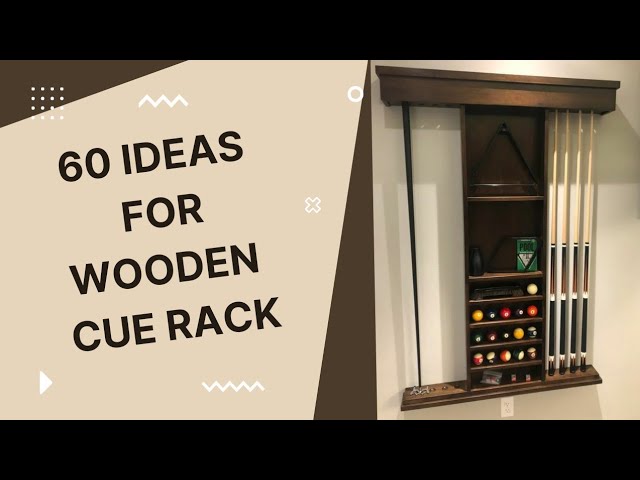 Pool Stick Holder Plans Reclaimed Wood Pool Cue Rack Ideas