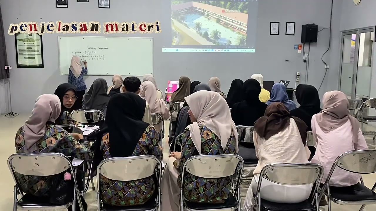 VIDEO PRAKTIK MENGAJAR (Keliling Segiempat) untuk kelas 5 SD/MI