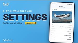 Settings Overview