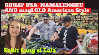 EP123: BUHAY USA: NAMALENGKE ANG MAGLOLO American Style❗️Si Lola Ay Sabit Lamang|  WarayTess