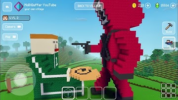 Block Craft 3D: Building Simulator Games For Free Gameplay#2178 (iOS & Android)l Squid 🦑 Game