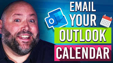 How to insert your Outlook calendar into an  email
