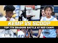 7th Grade PG DUNKS⁉️ Peyton Kemp 🆚 Scoop Smith BATTLE at NEO Showcase!