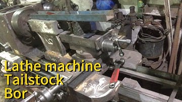How to make tail stock bor part of lathe machine hi class lathe machine #technology #lathemachine