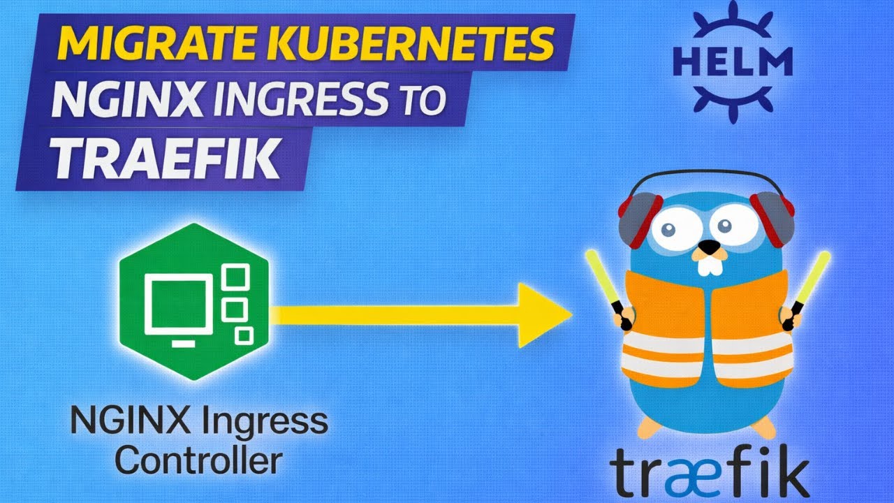 Day 29 | Migrate Kubernetes NGINX Ingress to Traefik | Kubernetes ...