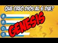 JUEGO DE PREGUNTAS BÍBLICAS |GÉNESIS| 25 PREGUNTAS