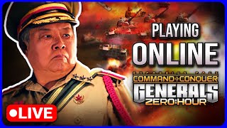 Overwhelming My Enemies With Firepower in Online FFA Matches | C&C Generals Zero Hour