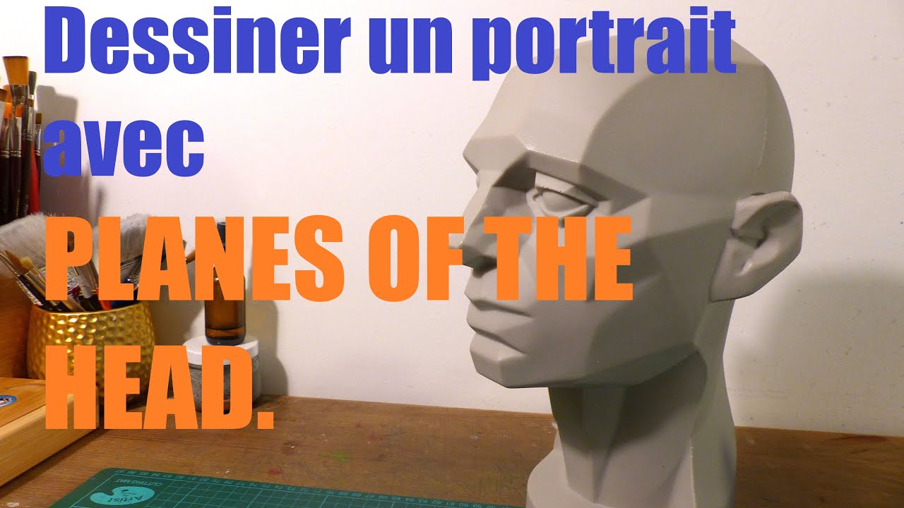 Dessiner un portrait  avec PLANES OF THE HEAD.