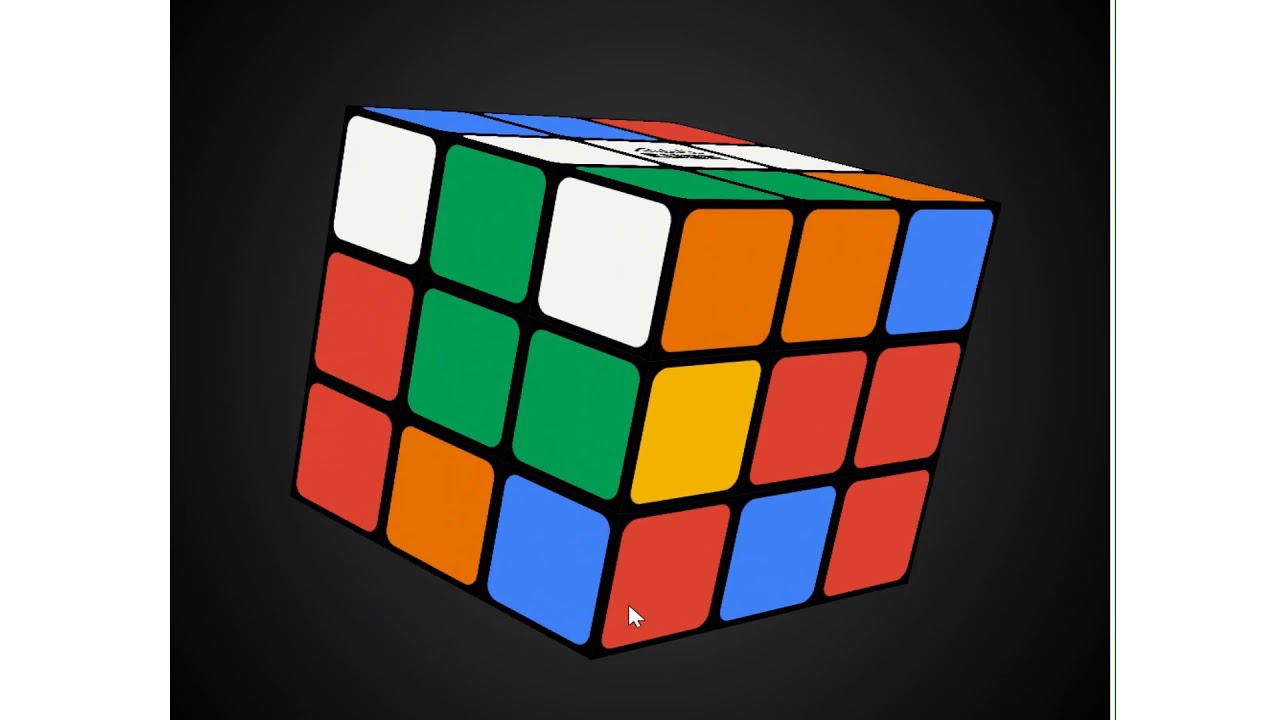 1Ra. parte de cubo Rubik 1Ra. parte de cubo Rubik