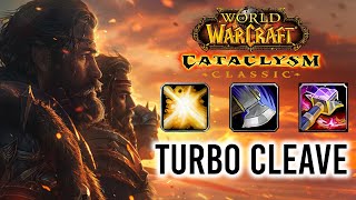 Cataclysm Classic: TURBO CLEAVE 3v3 Arena to 1900+ (Top 80 NA) - Arms Warrior PvP