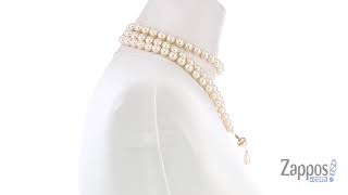 Vivienne Westwood Three Rows Pearl 