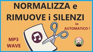 ❤️ MUSICA in MP3 PERFETTA con MPTrim 💡 NORMALIZZA AUDIO e toglie i silenzi in AUTOMATICO !