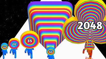 Layer Man vs Long Neck Run - ASMR Gameplay (NOOB vs PRO vs HACKER) Mobile Games