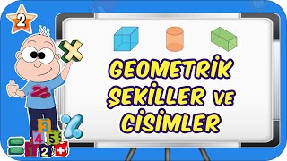 Geometrik Şekiller ve Cisimler 📦 Oyun Tadında Ders 📘 2.Sınıf Matematik #2023