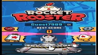Rocket Rooster  - Gameplay IOS & Android screenshot 5