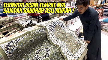 REVIEW HARGA SAJADAH RAUDHAH ASLI MADINAH DEKAT MASJID NABAWI