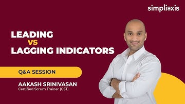 What are the difference between leading and lagging indicators?
