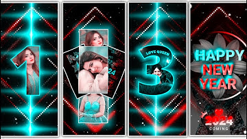 🔥 happy new year video editing 2024 alight motion | happy new year 2024 video editing alight motion
