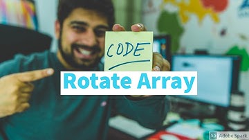 Rotate Array | Leet Code | Top Interview Questions