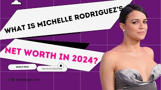 Celebrity What Is Michelle Rodriguez’s Net Worth In 2024? | Her Career| Cars | Mansion Net Worth