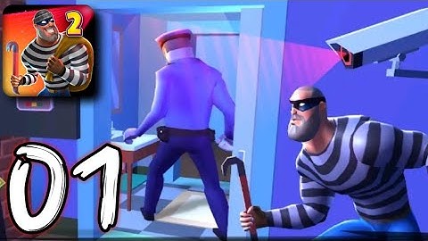 ROBBERY MADNESS 2: Stealth Master Thief Simulator Gameplay Walkthrough Part 01 - Android, Ios