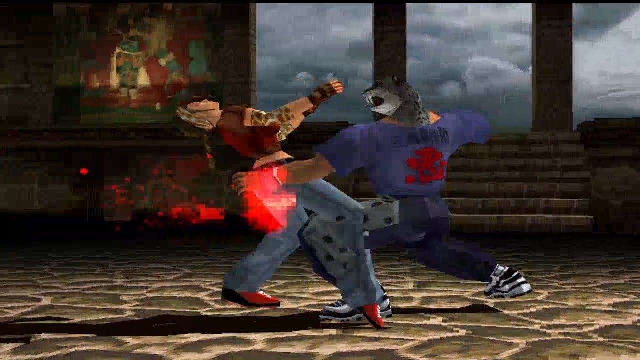 Tekken 3 King with Gun Jack Moves Arcade