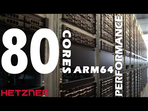 80 KERNE Arm64 POWER - Hetzner Dedicated RX170 @HetznerOnline