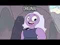 Amethyst talking in reverse but reversing it