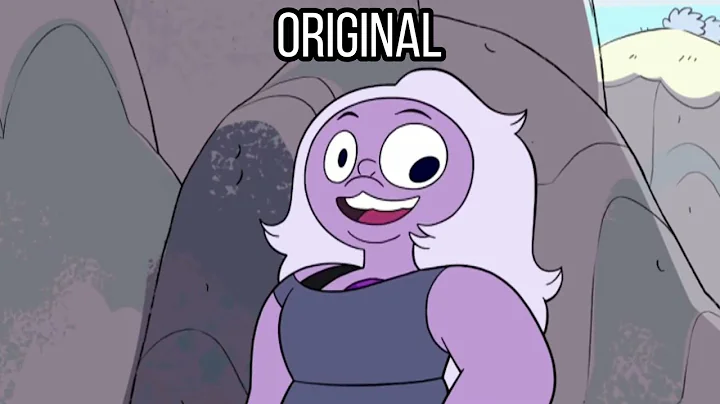 Amethyst talking in reverse but reversing it