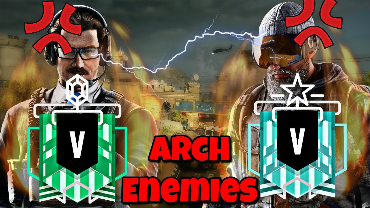 Toxic R6 I got the two most toxic R6 players to rematch and it was intense - YouTube