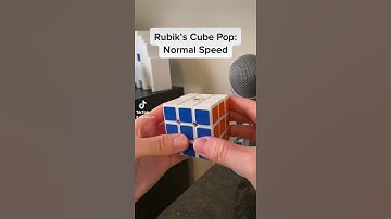 Slow Motion Rubik’s Cube Explosion!