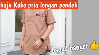 baju Koko pria lengan pendek! bahan bagus banget👍