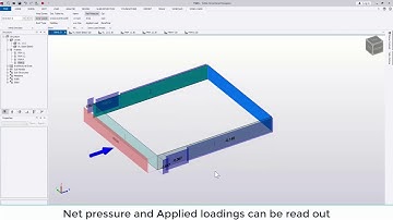 Tekla Structural Designer 2020   Using the simple wind command