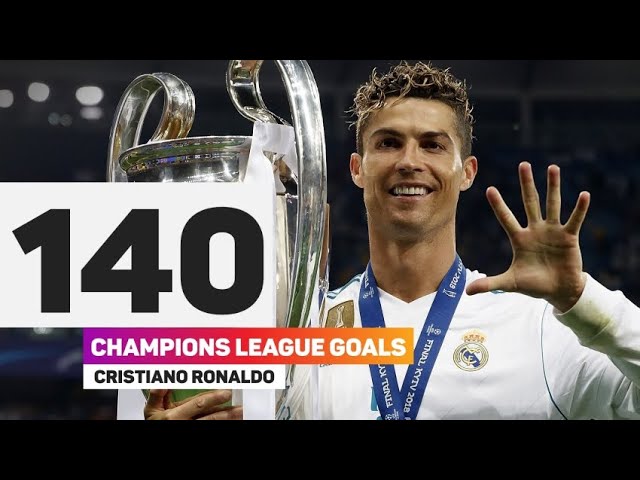 All 140 Ronaldo Goals in UEFA Champions League - Manchester United, Real  Madrid