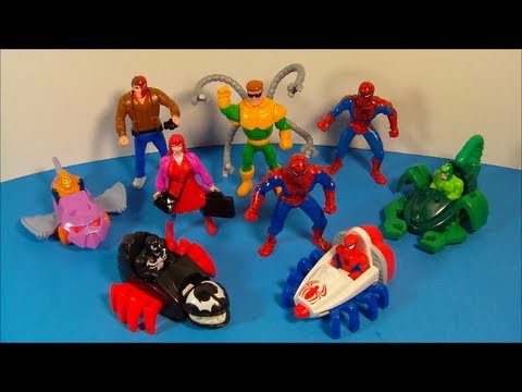 1 pc Spider-Sense Peter Parker Spiderman Marvel McDonalds Happy Meal toy 1995 