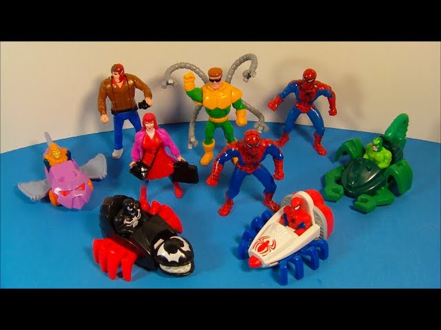 McDonald's  Marvel The Amazing Spider-Man spiderman Under 3 toy 1994 MIP 