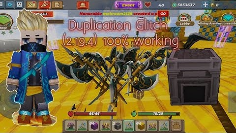 Blockman Go - Skyblock New latest Duplication Glitch 🔥🔥(2.19.4) 100% working 🌹