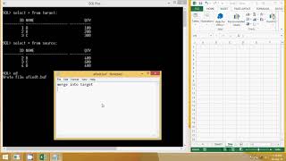 8. How to use Merge command in Oracle