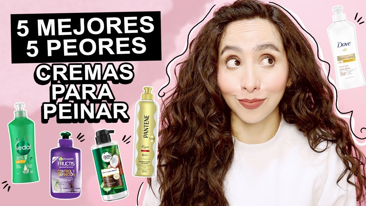 5 Mejores 5 Peores: CREMAS PARA PEINAR EL CABELLO RIZADO/ONDULADO ♥️ attalia dasbel