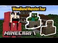 Mansion Woodland Minecraft Rails Tour #1 | Roller Coaster