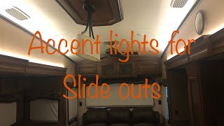 Accent lights for slide outs